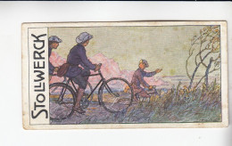 Stollwerck Album No 15 Jugendwehr Auf Borkum Radfahrerpatrouille Unterwegs Grp 556#2 Von 1915 - Stollwerck