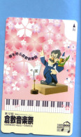Japan Telefonkarte Japon Télécarte Phonecard - Musik Music Musique  Dirigent - Musique