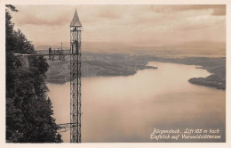 BURGENSTOCK - LIFT-HAMMETSCHWAND ~ AN OLD REAL PHOTO POSTCARD #232729 - Other & Unclassified
