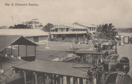 Bey & Zimmer's Boat Factory Africa Industry Old Postcard - Non Classés