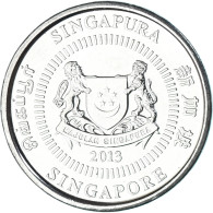 Monnaie, Singapour, 10 Cents, 2013 - Singapur