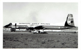 Seaboard World Airlines - Canadair CL-44 (N27SW) - Aviación