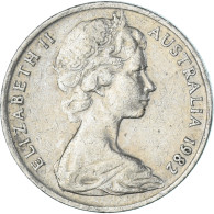 Monnaie, Australie, 10 Cents, 1982 - 10 Cents