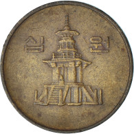 Monnaie, Corée Du Sud, 10 Won, 1989 - Coreal Del Sur