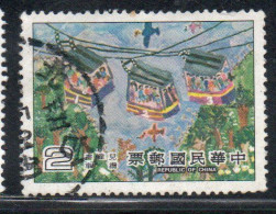 CHINA REPUBLIC CINA TAIWAN FORMOSA 1981 CHILDREN'S DAY CHIL DRAWINGS  2$ USED USATO OBLITERE' - Usados