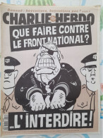 CHARLIE HEBDO 1995 N° 157 FRONT NATIONAL JEAN MARIE LE PEN L'INTERDIRE - Humour