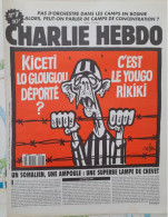 CHARLIE HEBDO 1992 N° 7 BOSNIE YOUGOSLAVIE - Humour