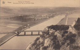 BELGIQUE NAMUR HOUX  RUINES DE POILVACHE VUE PRISE DE LA TOUR DU SUD VERS ANHEE - Yvoir