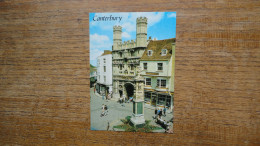 Angleterre , Canterbury , Christchurch Gate "" Beau Timbrage Mécanique De 1987 "" - Canterbury