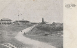 Military Army Barracks Ascension Island Saint Helena Old Rare Postcard - Saint Helena Island