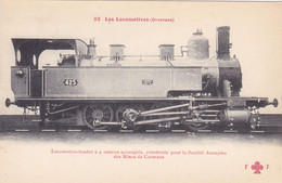 22 - Les Locomotives    (Diverses)   Mines De CARMAUX (France) - Mines