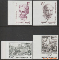 België 1976 - Mi:1880/1883, Yv:1823/1826, OBP:1828/1831, Stamp - □ - Culturele Uitgifte  - 1961-1980