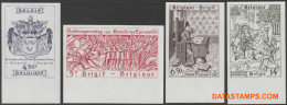 België 1977 - Mi:1908/1911, Yv:1851/1854, OBP:1856/1859, Stamp - □ - Historische Uitgifte  - 1961-1980