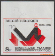 België 1978 - Mi:1963, Yv:1906, OBP:1911, Stamp - □ - Engineering Association - 1961-1980