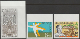 België 1978 - Mi:1970/1972, Yv:1913/1915, OBP:1918/1920, Stamp - □ - Solidarity - 1961-1980