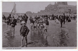 Paddling At BLACKPOOL - Ettinger- Photographic Card - Blackpool