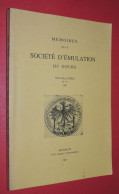 Mémoires De La Société D'Emulation Du Doubs. Nouvelle Série N° 33, 1991. - Franche-Comté
