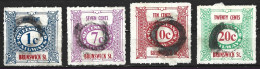 QUEENSLAND Railway Parcel Stamps Used. Brunswick St. - Oblitérés