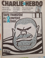 CHARLIE HEBDO 1995 N° 143 TAPIE O M OLYMPIQUE DE MARSEILLE MITARD - Humour