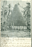 Nouvelle Caledonie - Case Indigène En 1903 Postée De Nouméa - Timbre Des Colonies 10c. - Nouvelle Calédonie