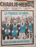 CHARLIE HEBDO 1999 N° 347 LA FRANCE VA BIEN TOUS LES CONS SONT EN COLERE - Humour