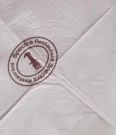 EGYPT - Spectra Restaurant Napkins (Egypte) (Egitto) (Ägypten) (Egipto) (Egypten) Africa - Company Logo Napkins