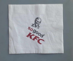EGYPT - KFC Restaurant  Napkins (Egypte) (Egitto) (Ägypten) (Egipto) (Egypten) Africa - Company Logo Napkins