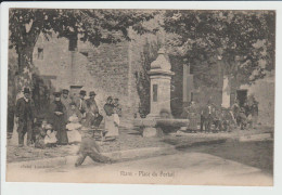 RIANS - VAR - PLACE DU PORTAIL - Rians