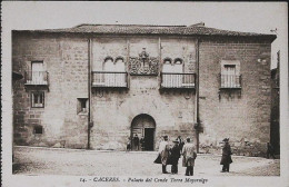 Espana - Caceres - Palacio Del Conde Torre Mayoralgo - Cáceres