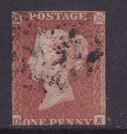 GB Victoria Penny Red Imperf -  No Margins - Used Stamps