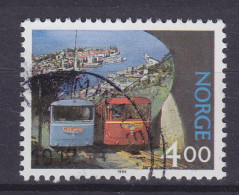 Norway 1994 Mi. 1156, 4.00 Kr Tourismus Kabelbahn Auf Dem Berg Fløyen - Gebraucht