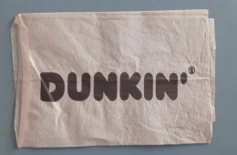 EGYPT - Dunkin' Restaurant Napkins (Egypte) (Egitto) (Ägypten) (Egipto) (Egypten) Africa - Werbeservietten