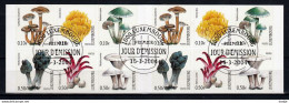 Luxemburg PZB Mi 1628,1633 Paddenstoelen Gestempeld - Carnets