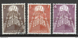 Luxemburg Europa Cept 1957 Gestempeld - 1957