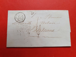 Lettre Sans Texte Pour Bordeaux En 1848 - Réf 1253 - 1801-1848: Précurseurs XIX