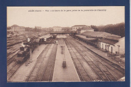 CPA [30] Gard > Alès Non Circulé Train Gare Station Chemin De Fer - Alès