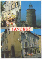 GF (83) 063, Fayence, Soleil B109 8, Quelques Aspects De La Ville - Fayence