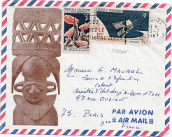 33236# LETTRE Obl NOUMEA NOUVELLE CALEDONIE 1967 Pour MINISTERE DE LA FRANCE OUTRE MER - Covers & Documents