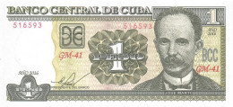 Delcampe - Cuba P-128g  1 Peso  2016  UNC - Cuba