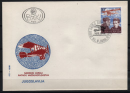 Yugoslavia 1985 Air Force Day, FDC 3257 - FDC