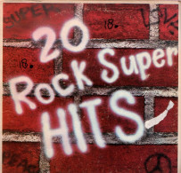 * LP *  20 ROCK SUPER HITS - SANTANA / DONOVAN / REDBONE / JANIS JOPLIN / JOHNNY CASH A.o. - Compilaciones