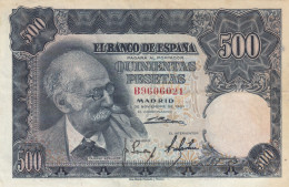 CRBS0815 BILLETE ESPAÑA 500 PESETAS 1954 MBC+ - 500 Peseten