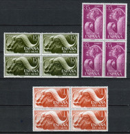 Rio Muni 1962. Edifil 32-34 X 4 ** MNH. - Rio Muni