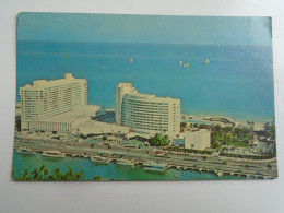 D196302    The Fontainebleau Hotel Cabana And Yacht Club -Oceanfront -  Miami Beach - Florida  1960's - Miami Beach