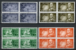 Rio Muni 1961. Edifil 21-24 X 4 ** MNH. - Rio Muni