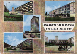 CPM - Le Blanc Mesnil 93 : Cité Des Tilleuls  ,rue Maurice Audin  , Collège Jean Macé, La Tour Et Rue D'Altrincham - Le Blanc-Mesnil