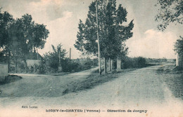 Ligny Le Châtel - Route , Direction De Jorgny - Ligny Le Chatel