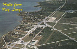 CARTOLINA  KEY LARGO,FLORIDA,STATI UNITI-KEY LARGO IS THE ENTRANCE TO THE FAMOUS FLORIDA KEYS-VIAGGIATA 1964 - Key West & The Keys