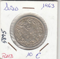 E5895 MONEDA SUIZA 12 FRANCOS 1963 PLATA MBC - Autres & Non Classés