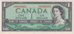 CANADA 1 DOLLAR 1954 - Kanada